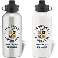 Personalised Luton Town FC Bold Crest Water Bottle