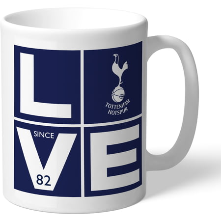 Personalised Tottenham Hotspur FC Love Mug