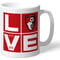 Personalised AFC Bournemouth Love Mug