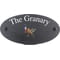 Personalised Pheasant Wildlife Animal Motif Oval Slate House Sign Plaque 25x13cm