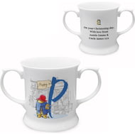 Personalised Paddington Bear Initial Loving Cup