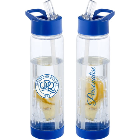 Personalised Queens Park Rangers FC Crest Fruit Infuser Sports Water Bottle - 740ml