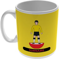 Personalised Watford Player Figure Mug