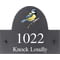 Personalised Great Tit Bird Motif Slate House Name Or Number Plaque/Sign - 25x20cm