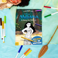 Personalised Disney's Moana Colouring Storybook
