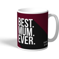 Personalised West Ham United Best Mum Ever Mug