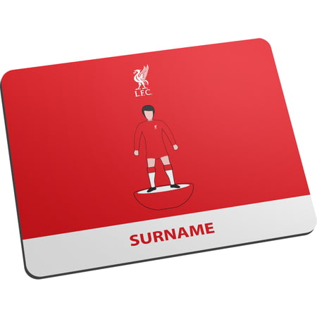 Personalised Liverpool FC Player Figure Mouse Mat