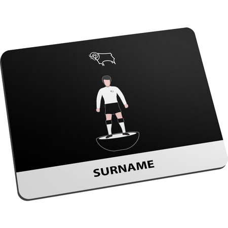 Personalised Derby County Player Figure Mouse Mat