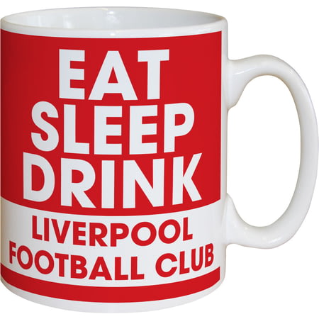 Personalised Liverpool FC Eat Sleep Drink Mug