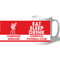 Personalised Liverpool FC Eat Sleep Drink Mug