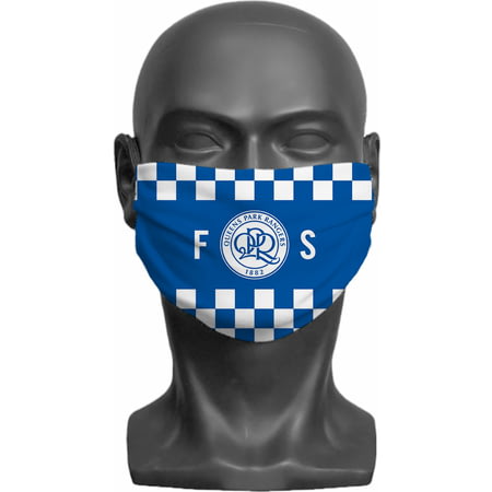 Personalised Queens Park Rangers FC Initials Adult Face Mask