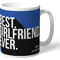 Personalised Sheffield Wednesday Best Girlfriend Ever Mug
