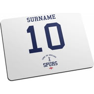 Personalised Tottenham Hotspur Come On England Mouse Mat