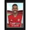 Personalised Arsenal FC Aubameyang Autograph Player Photo Framed Print