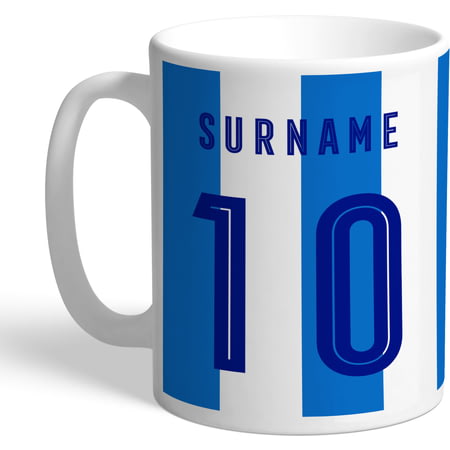 Personalised Huddersfield Town AFC Retro Shirt Mug