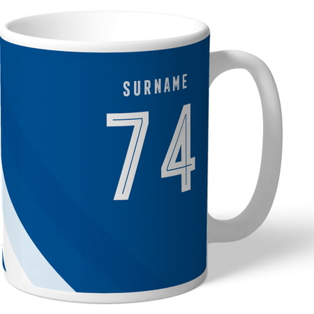 Personalised Reading FC Stripe Mug