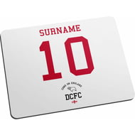Personalised Derby County Come On England Mouse Mat