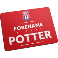 Personalised Stoke City FC True Mouse Mat