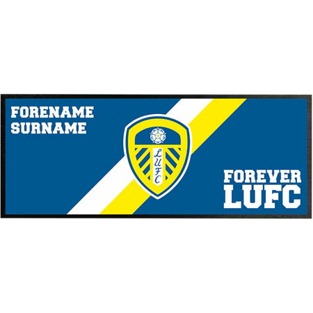 Personalised Leeds United FC Forever Regular Bar Runner