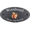 Personalised Squirrel Motif Oval Slate House Sign Plaque 25x13cm