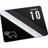 Personalised Derby County Stripe Mouse Mat