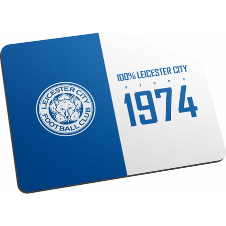 Personalised Leicester City FC 100 Percent Mouse Mat
