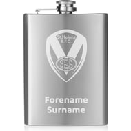 Personalised St Helens Crest Hip Flask