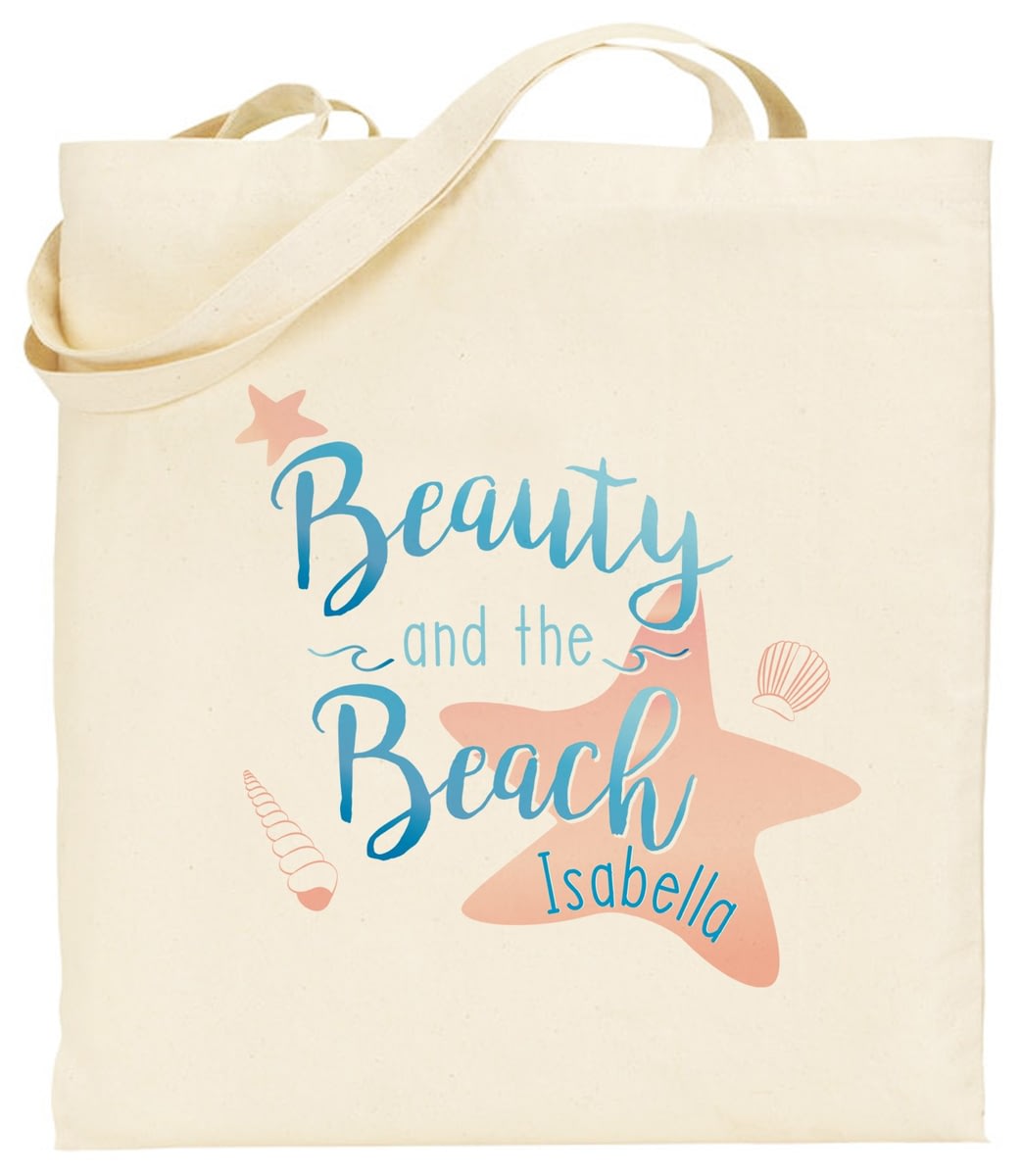 personalised beach bag