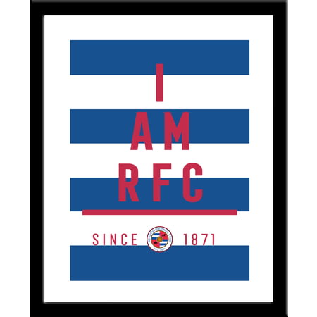 Personalised Reading FC I Am Framed Print