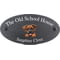 Personalised Boxer Dog Motif Oval Slate House Sign Plaque 25x13cm
