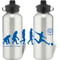 Personalised Cardiff City Player Evolution Aluminium Sports Water Bottle