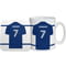 Personalised Millwall FC Shirt Mug & Coaster Set