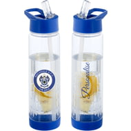 Personalised Rochdale AFC Crest Fruit Infuser Sports Water Bottle - 740ml