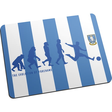 Personalised Sheffield Wednesday Evolution Mouse Mat