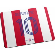 Personalised Stoke City FC Retro Shirt Mouse Mat
