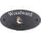Personalised Chaffinch Bird Motif Oval Slate House Sign Plaque 25x13cm