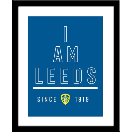 Personalised Leeds United FC I Am Framed Print