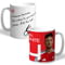 Personalised Arsenal FC Ben White Autograph Player Photo 11oz Ceramic Mug