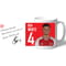 Personalised Arsenal FC Ben White Autograph Player Photo 11oz Ceramic Mug