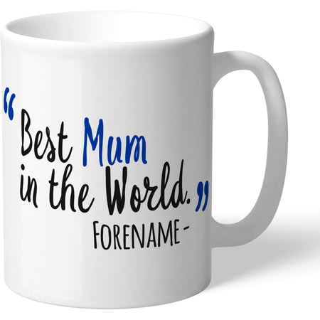 Personalised Brighton & Hove Albion FC Best Mum In The World Mug
