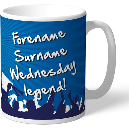 Personalised Sheffield Wednesday FC Legend Mug