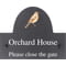 Personalised Dunelark Bird Motif Slate House Name or Number Plaque/Sign - 25x20cm