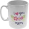 Personalised I Love You Mom 11oz Ceramic Mug