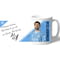 Personalised Manchester City FC Bernardo Silva Autograph Player Photo 11oz Ceramic Mug