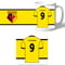 Personalised Watford FC Shirt Mug & Coaster Set