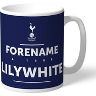 Personalised Tottenham Hotspur FC True Lilywhite Mug