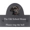 Personalised Cane Corso Dog Motif Slate House Name or Number Plaque/Sign - 25x20cm