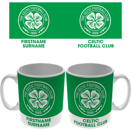 Personalised Celtic Bold Crest Ceramic Mug - 11oz