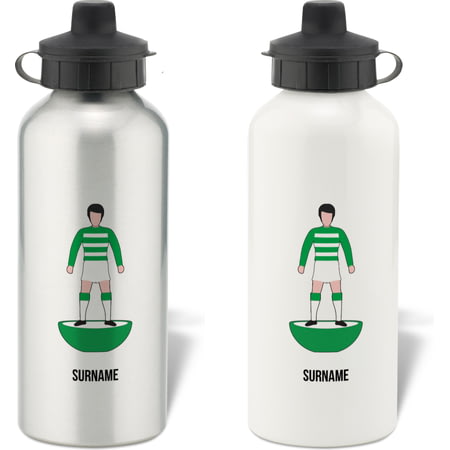 Personalised Celtic Football Player Figure Sports Water Bottle - 600ml