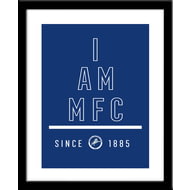 Personalised Millwall FC I Am Framed Print
